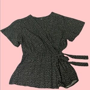 Women’s polka dot blouse size small